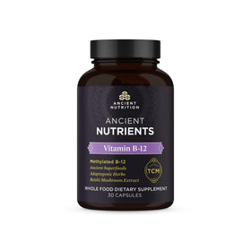 Complément alimentaire Ancient Nutrition Vitamine B12 Methylée 20mcg, vue de face