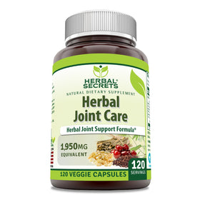 Complément alimentaire articulaire Herbal Secrets 1950 mg capsule vue avant