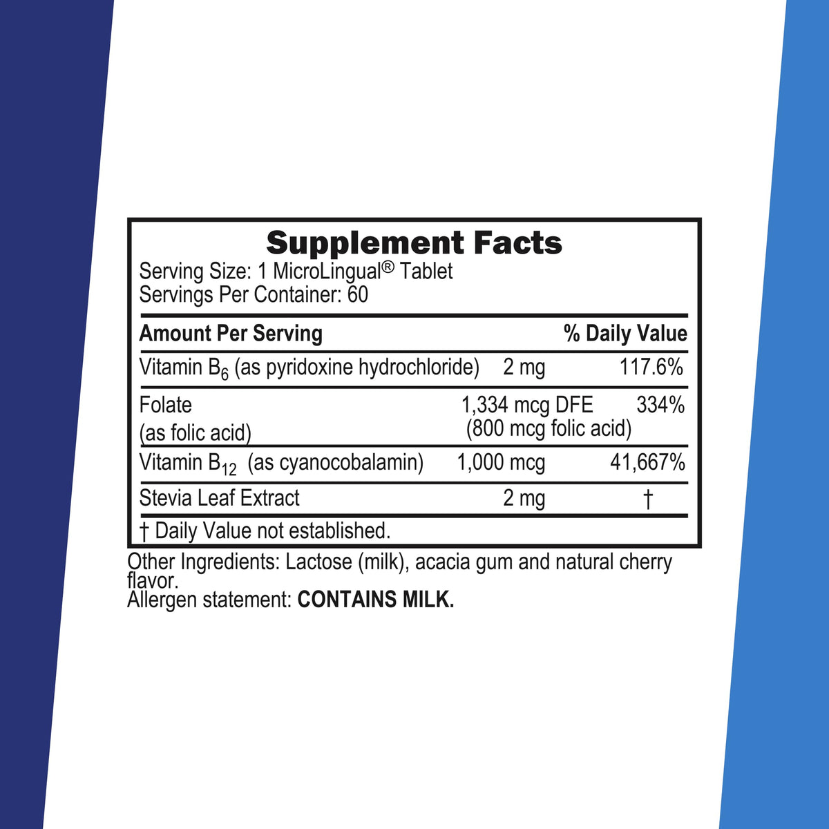 Complément Alimentaire B-12 1000 mcg de quality Source, comprimés sublinguels