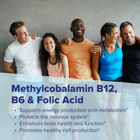 Complément Alimentaire B-12 Methylcobalamine 1000 mcg - Comprimés sous la langue