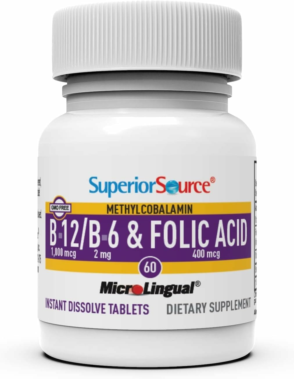 Complément Alimentaire B-12 Methylcobalamine 1000 mcg - Dosage recommandé