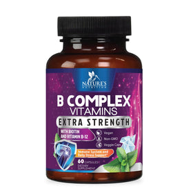 Complément alimentaire B Complex Nature's Nutrition 60 capsules