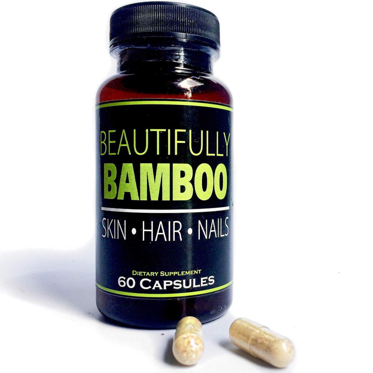 Complément alimentaire Beautifully Bamboo 60 capsules vue de face