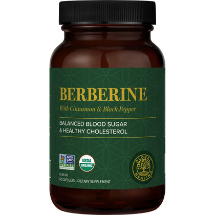 Complément alimentaire Berbérine 1200mg Global Healing Center face avant