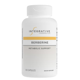 Complément alimentaire Berberine 1500 mg Integrative Therapeutics, 120 capsules, vue de face