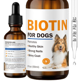 Complément alimentaire Besgiful biotine pour chiens vue avant