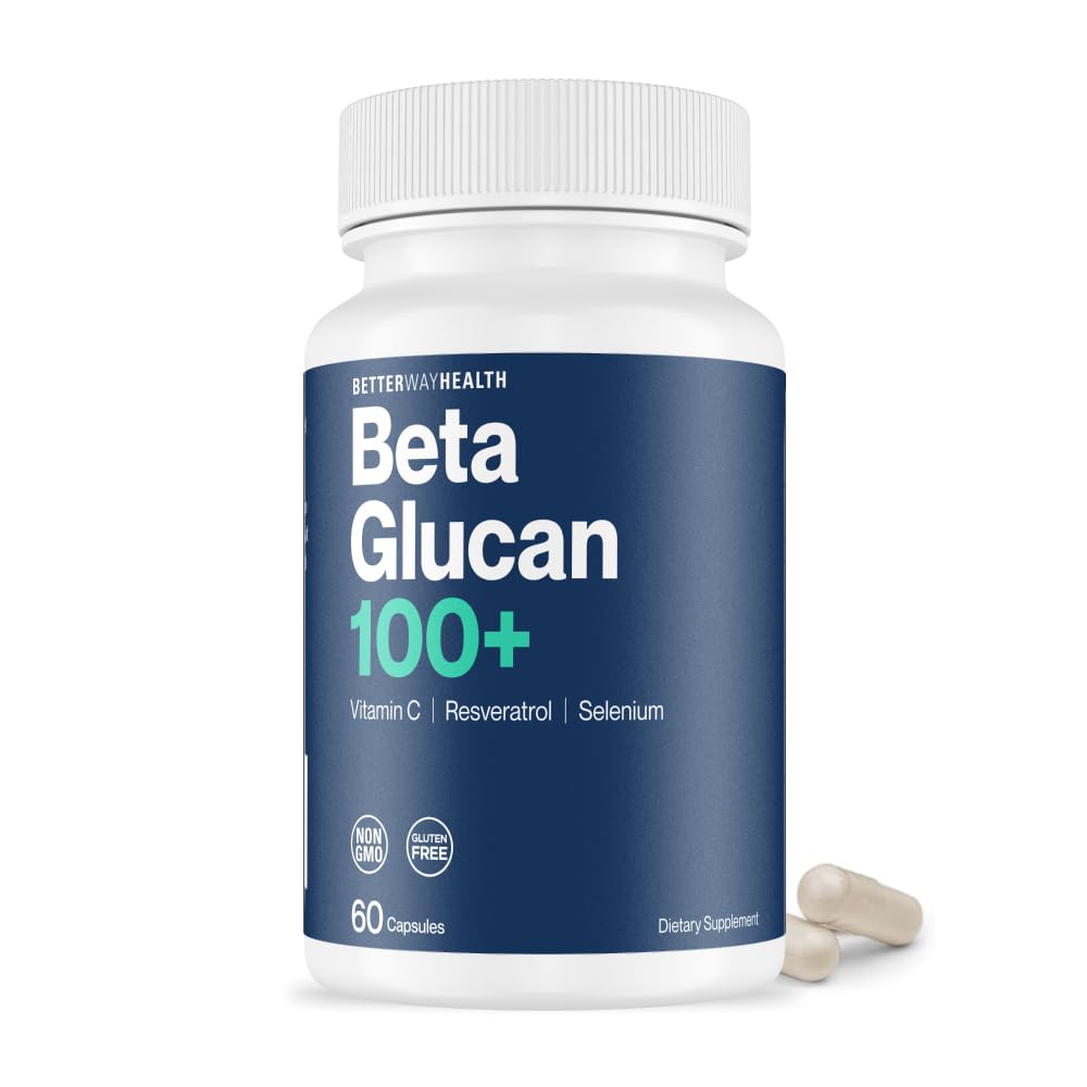Complément Alimentaire Better Way Health 60 Capsules Beta Glucan