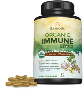 Complément alimentaire bio Sunergetic avec des herbes naturelles