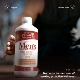 Complément alimentaire Buried Treasure Prostate avec des ingrédients naturels