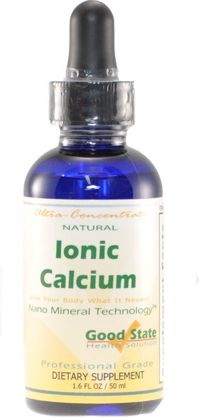 Complément alimentaire calcium liquide Good State 50 mg bouteille vue de face