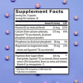 Complément alimentaire calcium marin Expert Remedies avec des algues marines