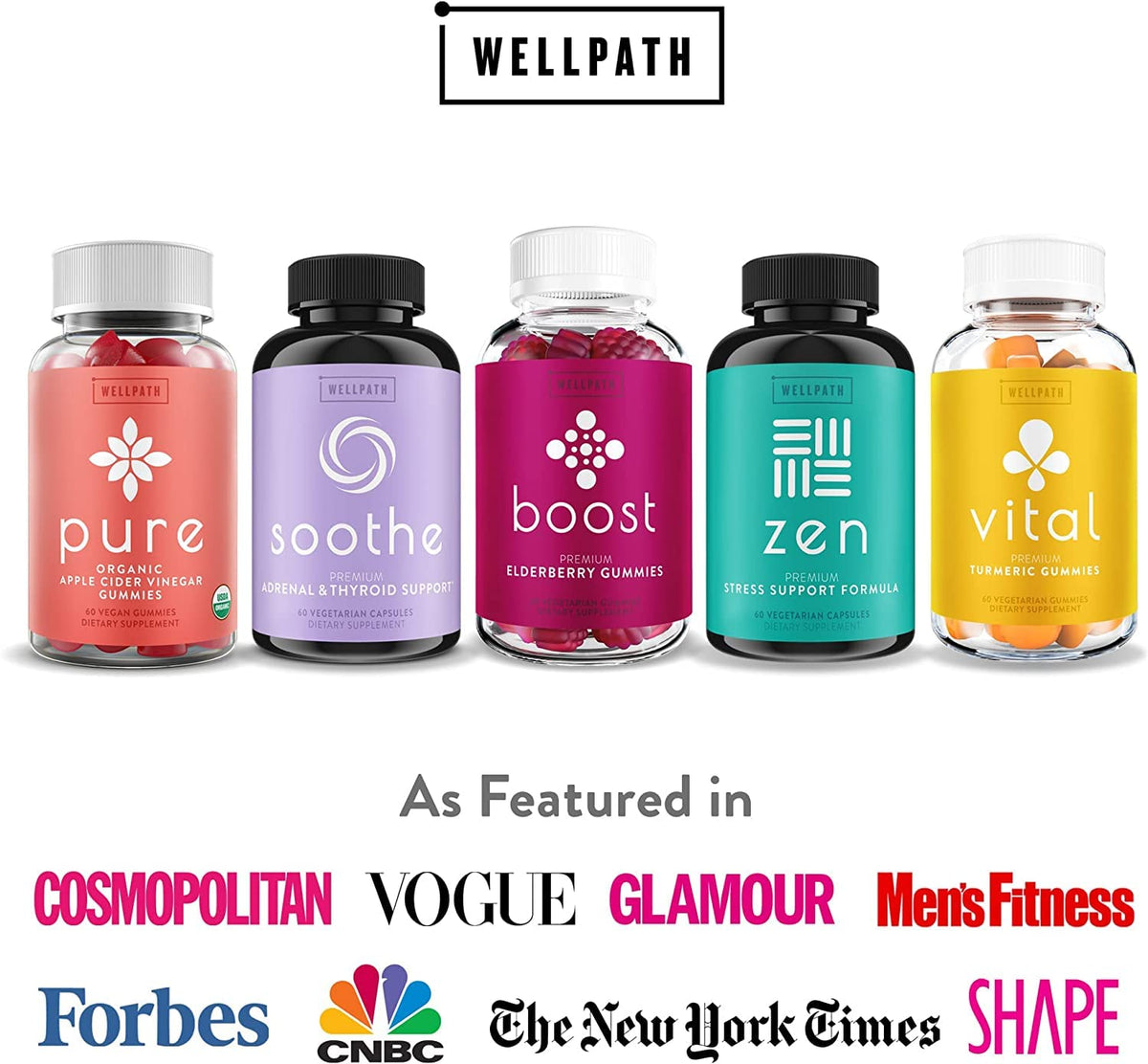 Complément Alimentaire Cérébral WellPath avec ingrédients clés