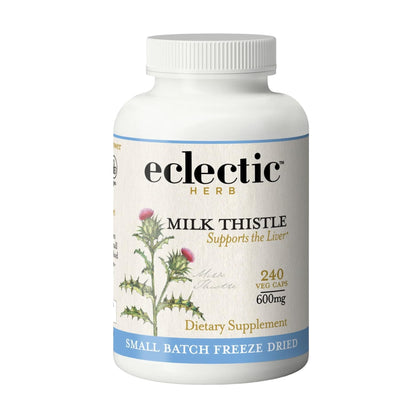 Complément alimentaire Chardon-Marie 600 mg ECLECTIC INSTITUTE vue de face