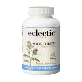 Complément Alimentaire Chardon-Marie ECLECTIC INSTITUTE 240 gélules 600 mg vue de face