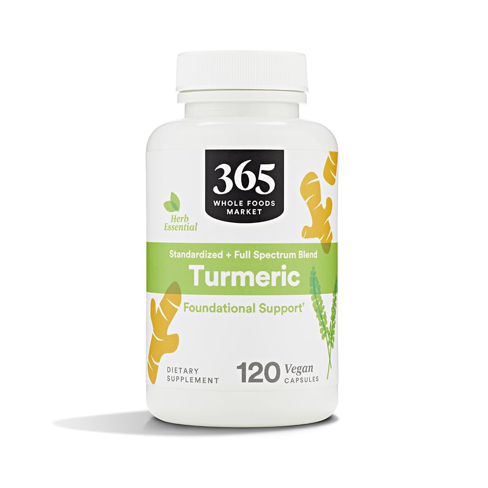 Complément alimentaire Curcuma 120 capsules vue avant
