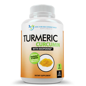 Complément Alimentaire Curcuma 2250mg - 180 Capsules, vue de face