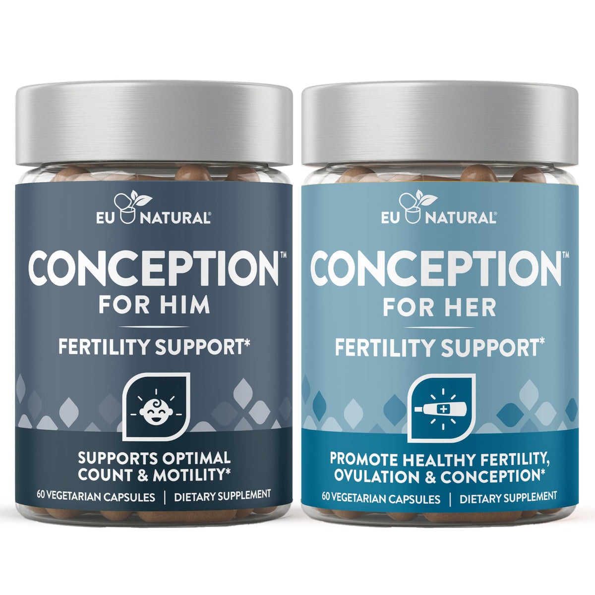 Complément alimentaire de fertilité Eu Natural 120 capsules végétales