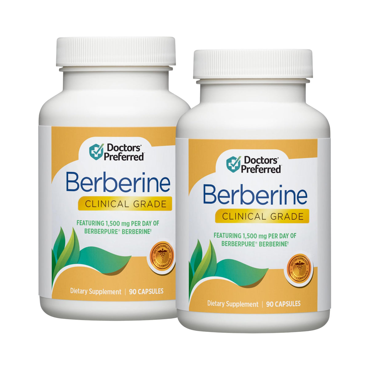 Complément alimentaire DOCTORS' PREFERRED Berbérine HCl 180 capsules