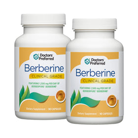 Complément alimentaire DOCTORS' PREFERRED Berbérine HCl 180 capsules