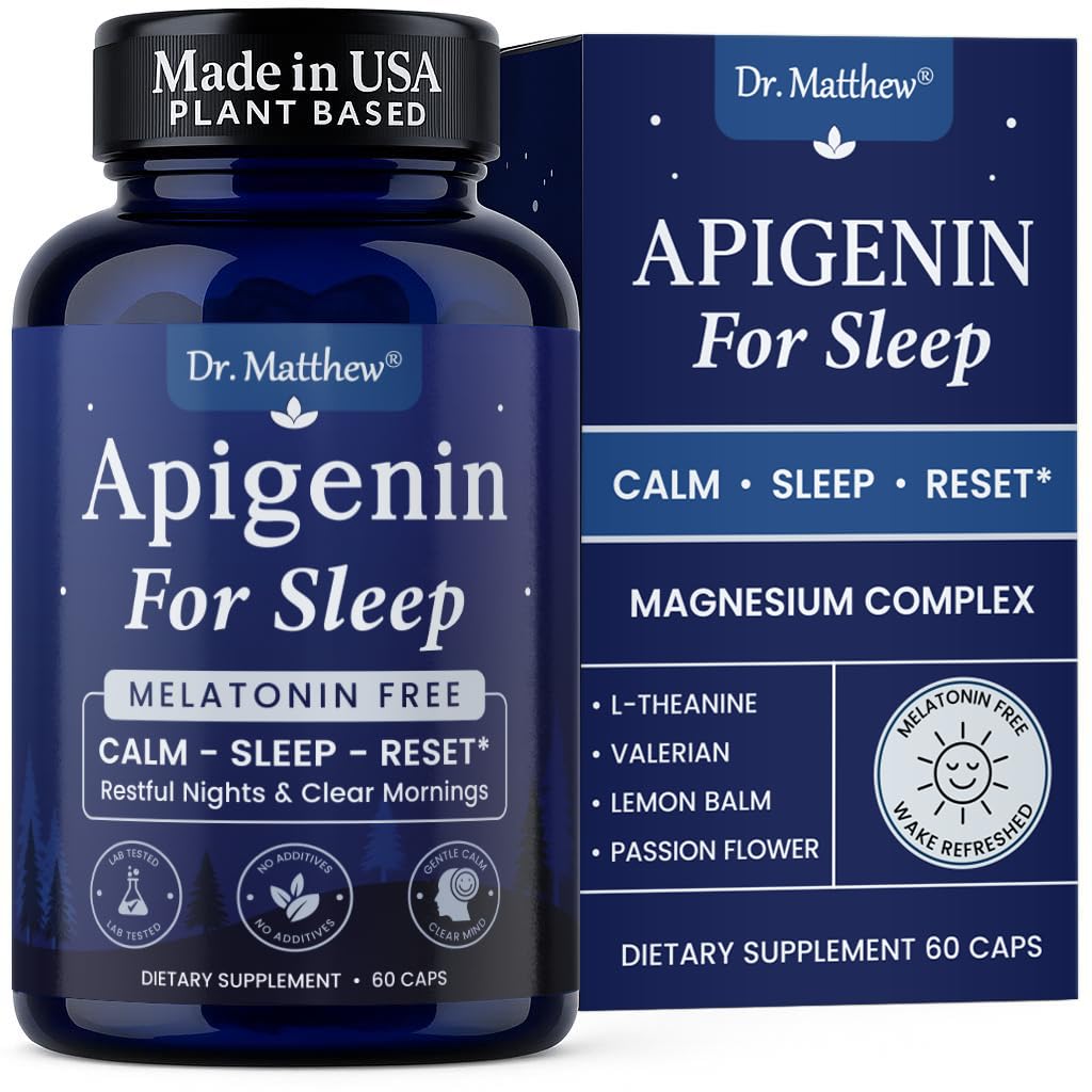 Complément alimentaire Dr. Matthew Apigénine 32g en boîte