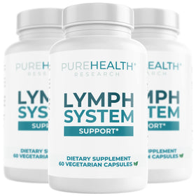 Complément alimentaire Drainage Lymphatique PUREHEALTH RESEARCH, vue avant