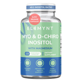 Complément alimentaire ELEMYNT Myo-Inositol & D-Chiro Inositol 120 capsules vue avant