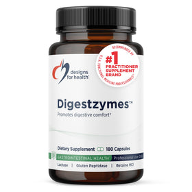 Complément alimentaire enzymatique Designs for Health 180 capsules vue de face