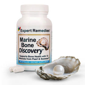 Complément alimentaire Expert Remedies calcium marin en boîte de 30 capsules