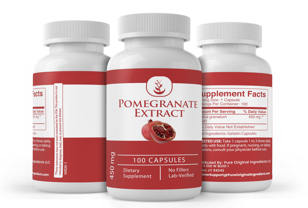 Complément alimentaire extrait de grenade PURE ORIGINAL INGREDIENTS