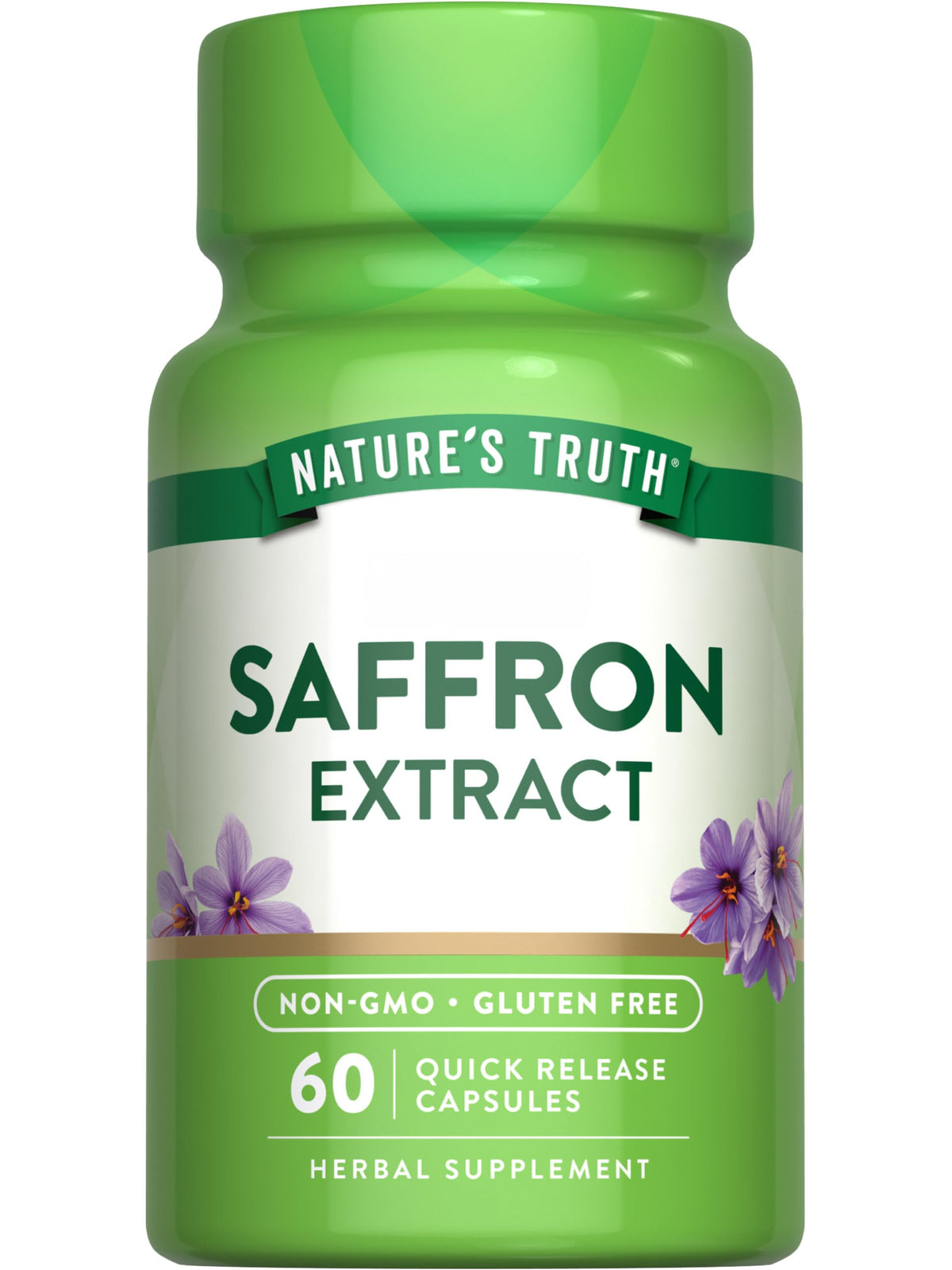 Complément alimentaire extrait de safran Nature's Truth gélules