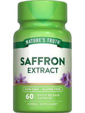 Complément alimentaire extrait de safran Nature's Truth gélules