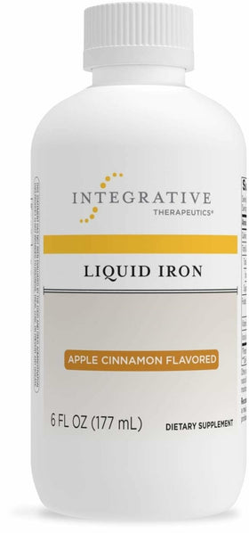Complément alimentaire Fer Liquide d'Integrative Therapeutics, bouteille de 6 fl oz