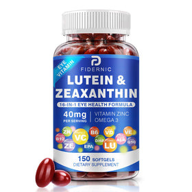 Complément alimentaire FIDERNIC Luteine et Zéaxanthine 40 mg - vue de l'emballage