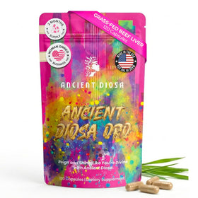 Complément alimentaire Foie de Boeuf ANCIENT DIOSA 120 capsules vue de face