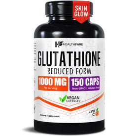 Complément Alimentaire Glutathion 1000mg Healthfare 150 Capsules Végétales