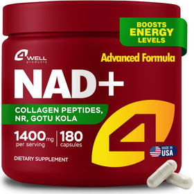 Complément alimentaire Gotu Kola 1400mg de 4Well Products, vue avant