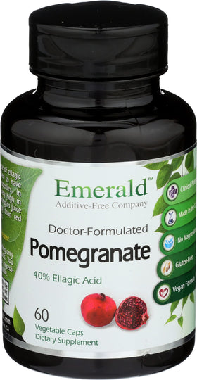 Complément alimentaire Grenade Emerald Laboratories, 60 gélules, vue de face