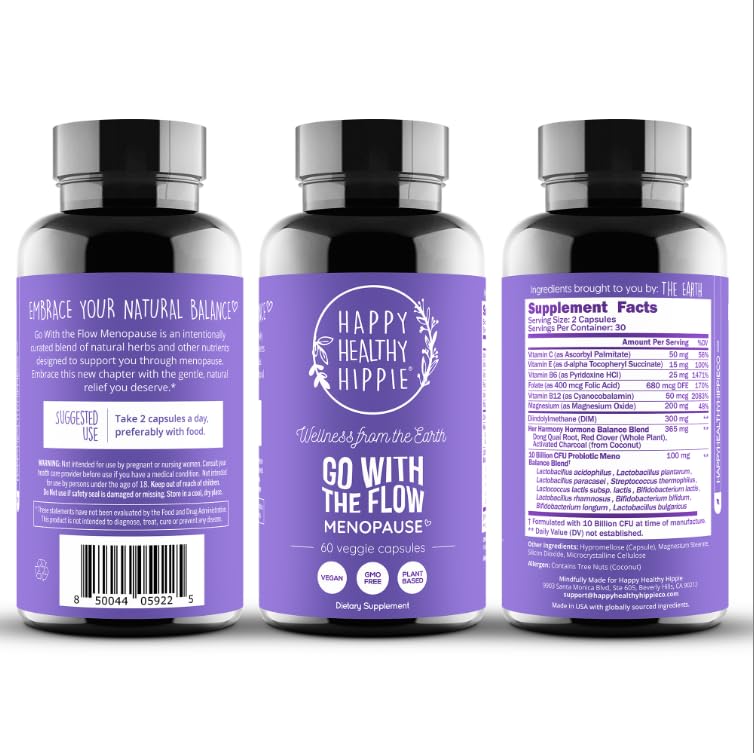 Complément alimentaire Happy Healthy Hippie avec ingrédients naturels