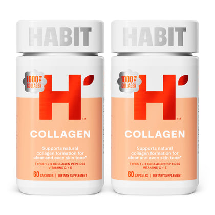 Complément alimentaire Health By Habit 2000mg Collagène 120 capsules vue de face