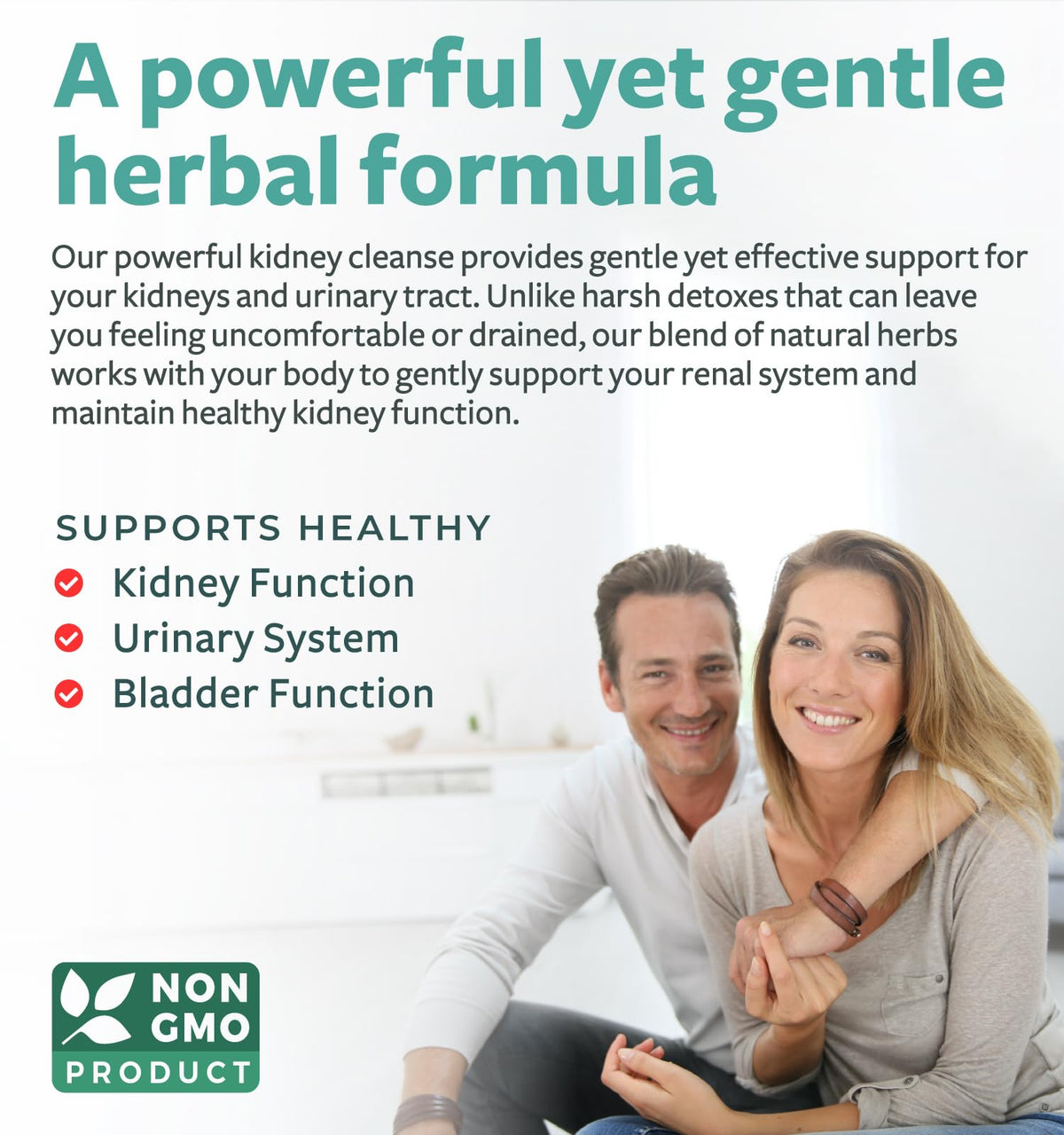 Complément Alimentaire Healths Harmony avec ingrédients naturels en arrière-plan