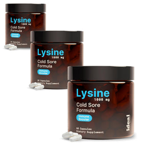 Complément alimentaire L-Lysine 1000mg d'Ideal Wellness, vue de face