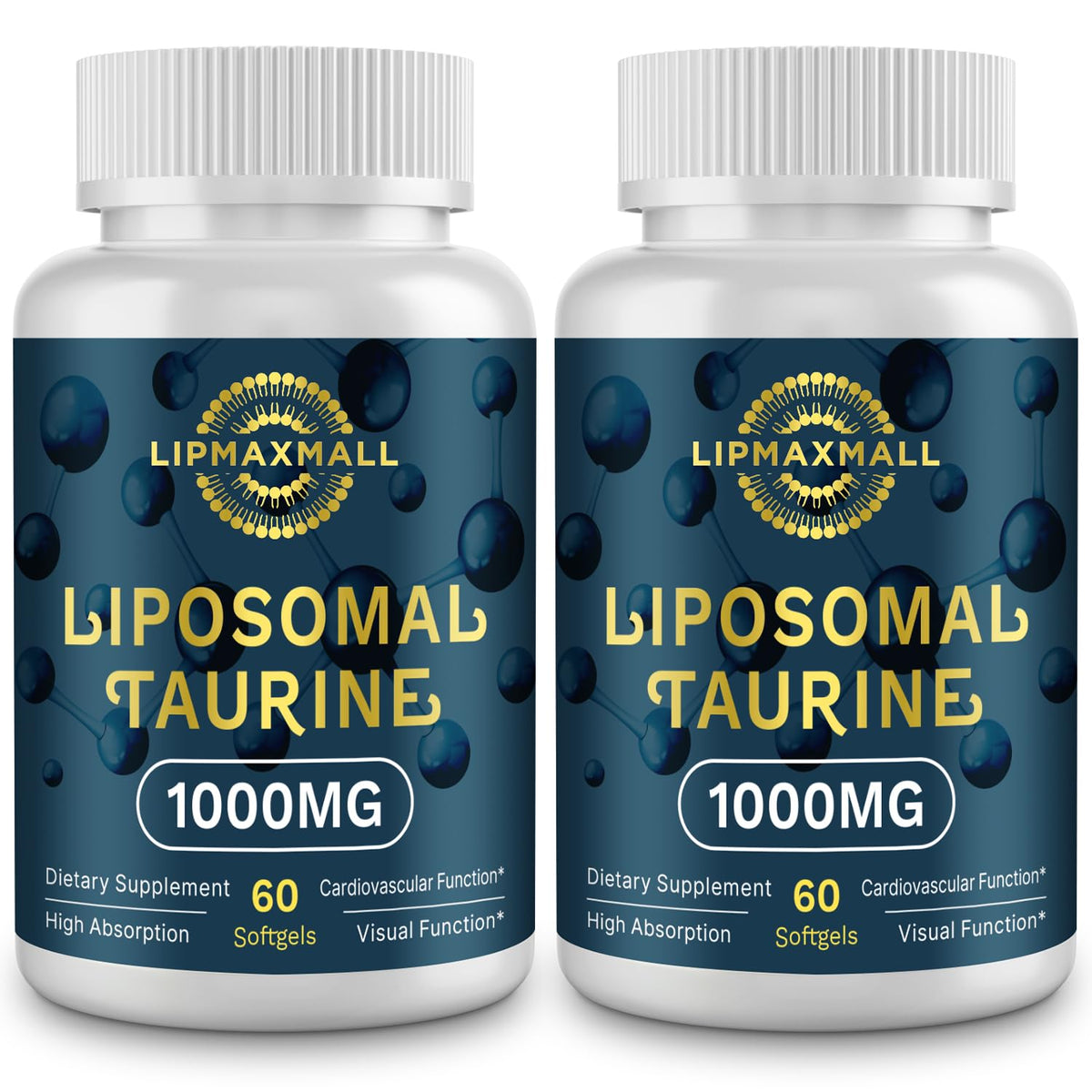 Complément alimentaire liposomal de taurine 1000mg en gélules souples