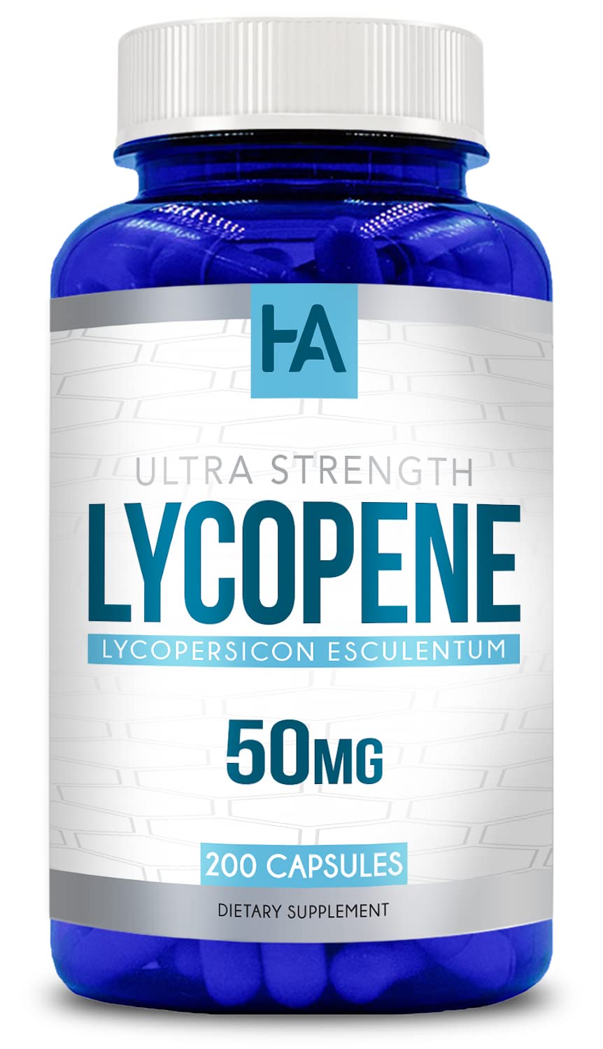 Complément alimentaire Lycopène 50mg vue avant avec étiquette