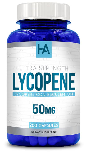 Complément alimentaire Lycopène 50mg vue avant avec étiquette