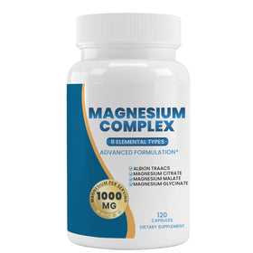 Complément alimentaire magnésium 120 capsules vue avant avec emballage