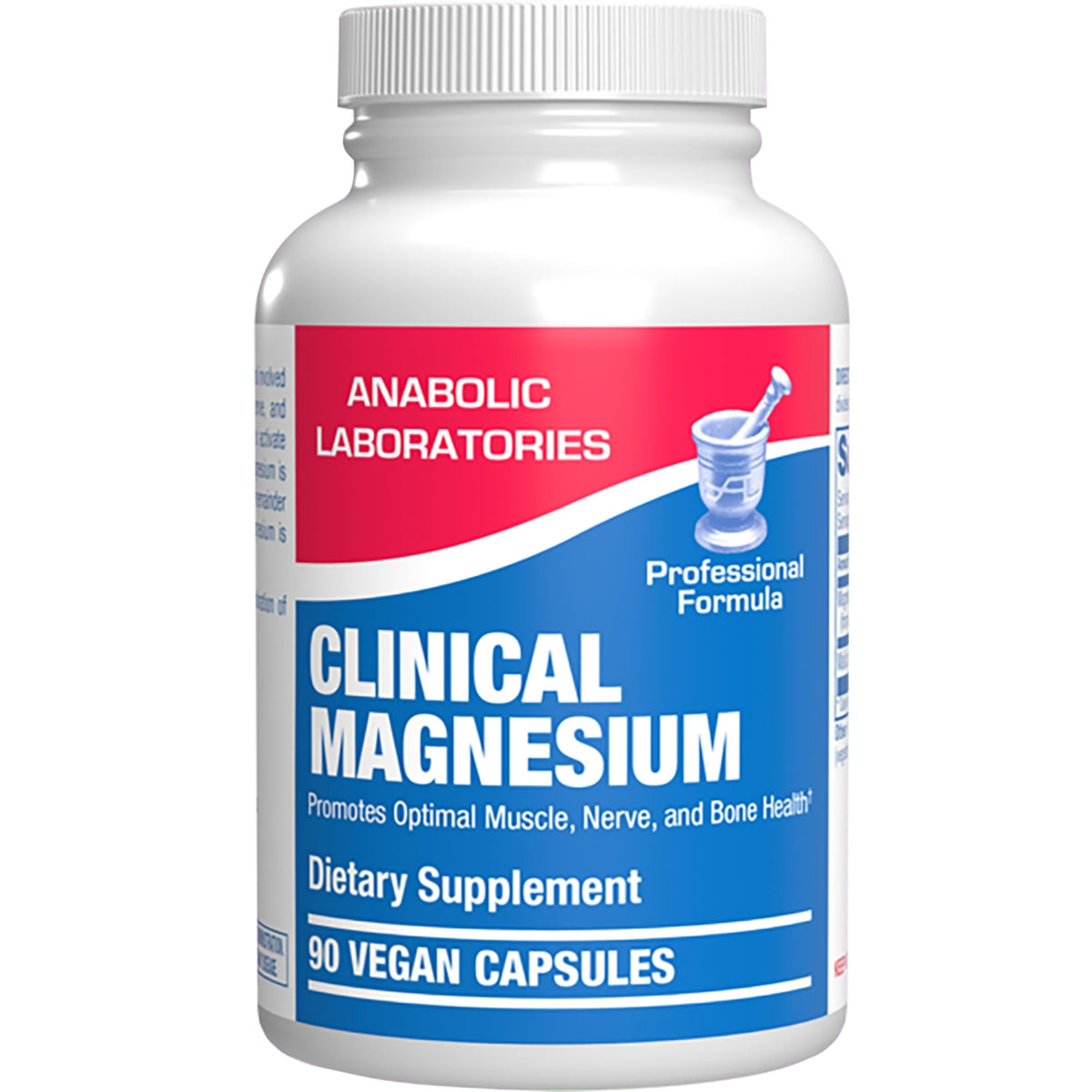 Complément Alimentaire Magnésium 400 mg Anabolic Laboratories vue de face
