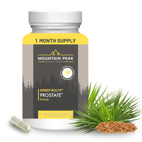 Complément alimentaire Mountain Peak Nutritionals Prostate 90 capsules vues de face