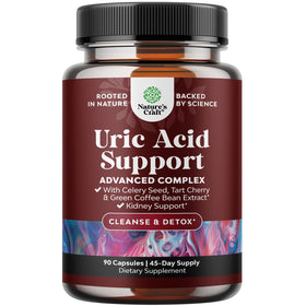 Complément alimentaire Natures Craft Soutien Uric Acid 90 capsules, vue avant