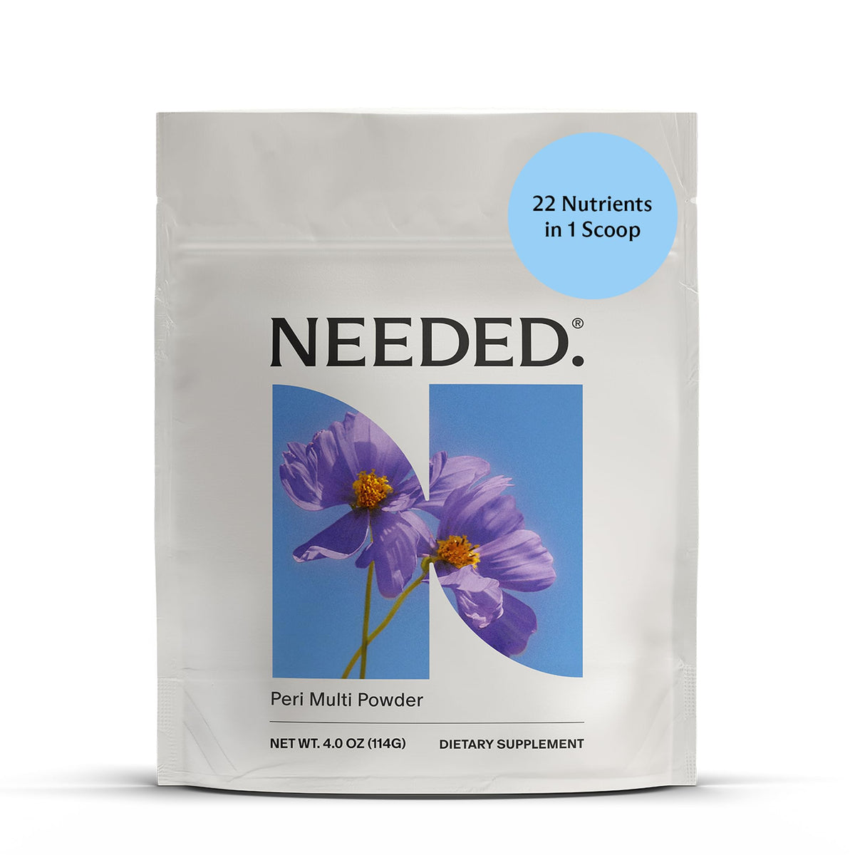 Complément alimentaire Needed. pour femmes en périménopause, 30 portions, vue avant