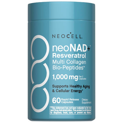 Complément alimentaire NeoCell NAD+ 250 mg avec Multi Collagène